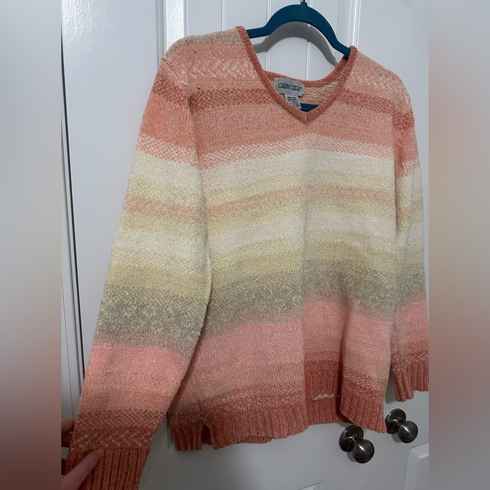 Cabin Creek Vintage Pink Sweater